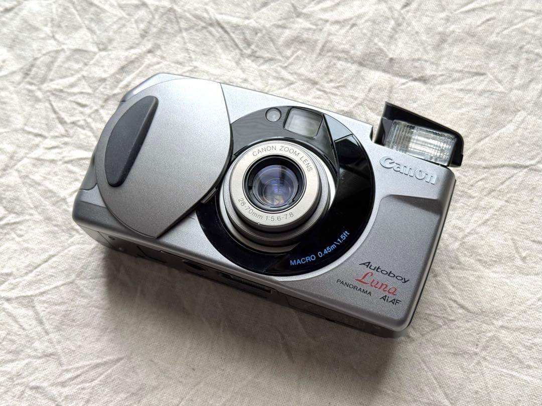 ⌘実写確認済み、電池付き！ Canon Autoboy Luna⌘