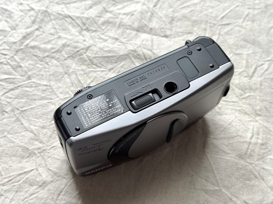 ⌘実写確認済み、電池付き！ Canon Autoboy Luna⌘