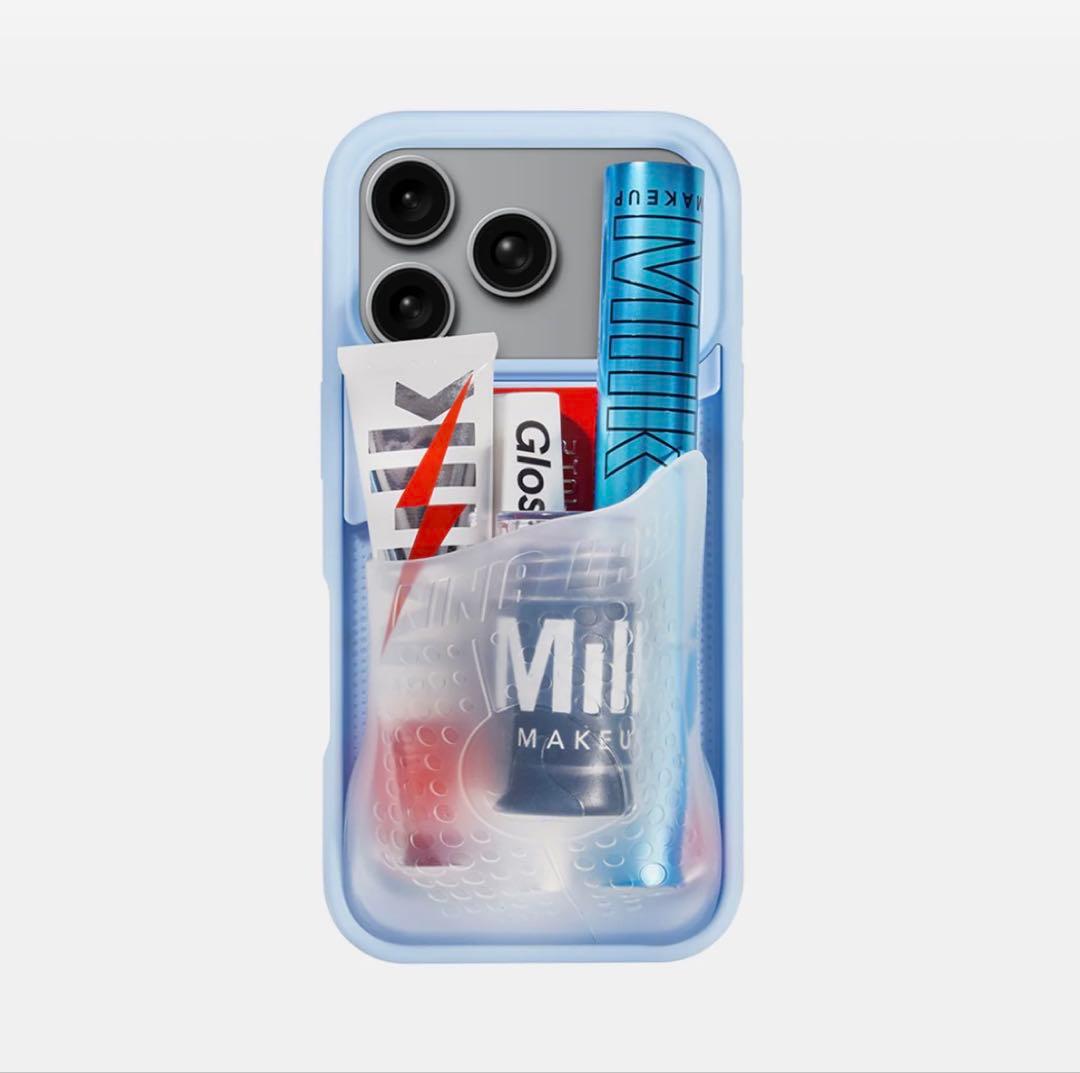 NINJA ライトブルー iPhoneケース カード収納