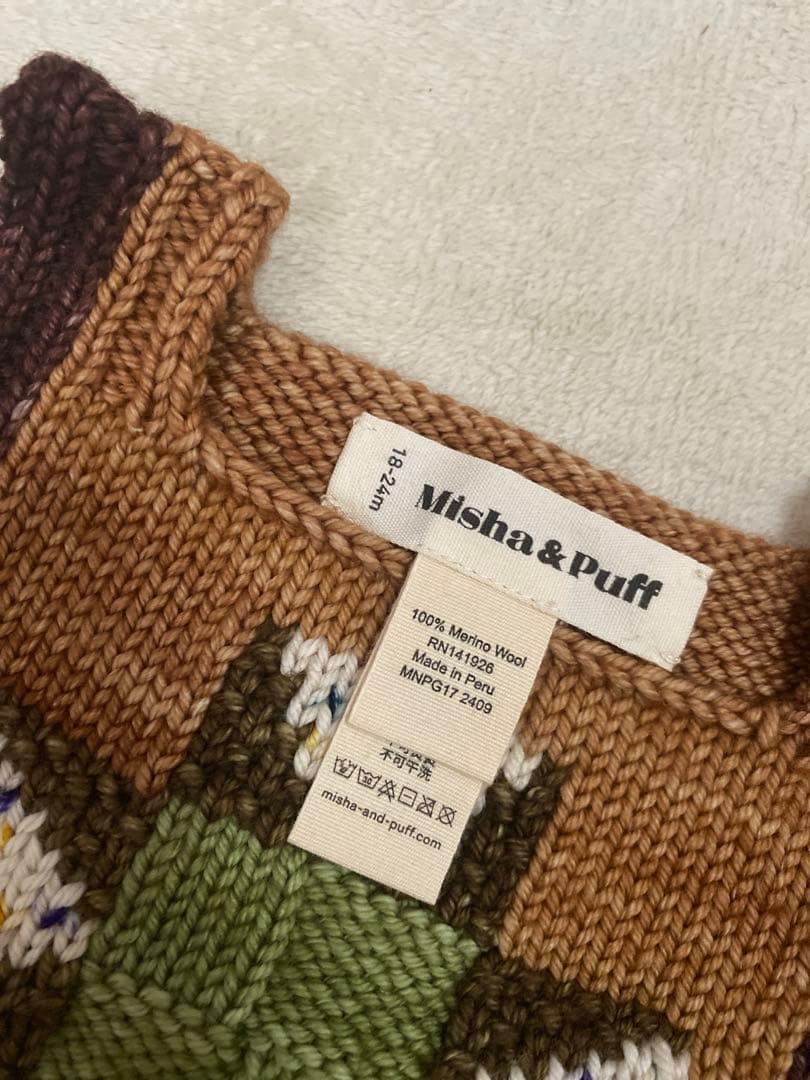 新品未使用 misha&puff ロンパース 18-24m