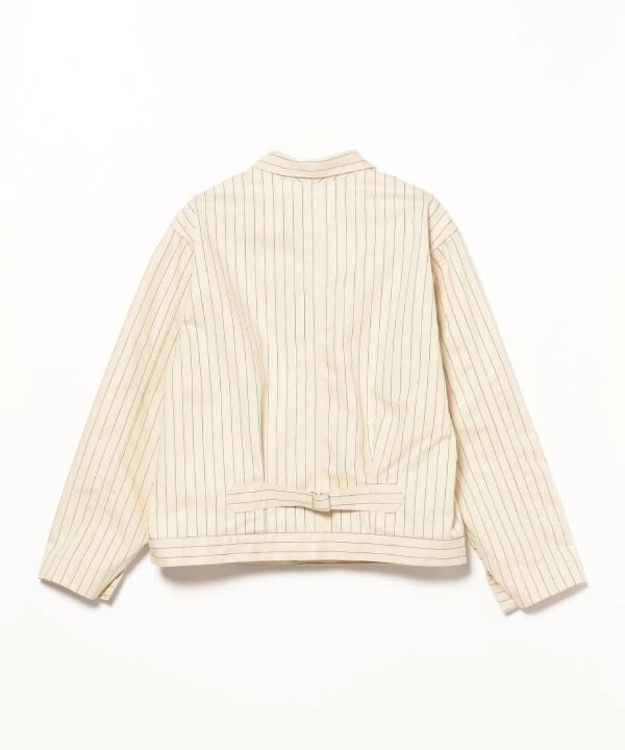 ジャケット・アウター POST OVERALLS MechanicBlouse2 HBTstripe