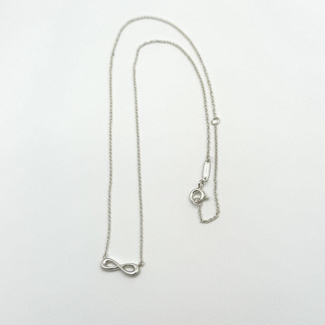 TIFFANY　インフィニティ　ペンダント　シルバーネックレス　Ag925