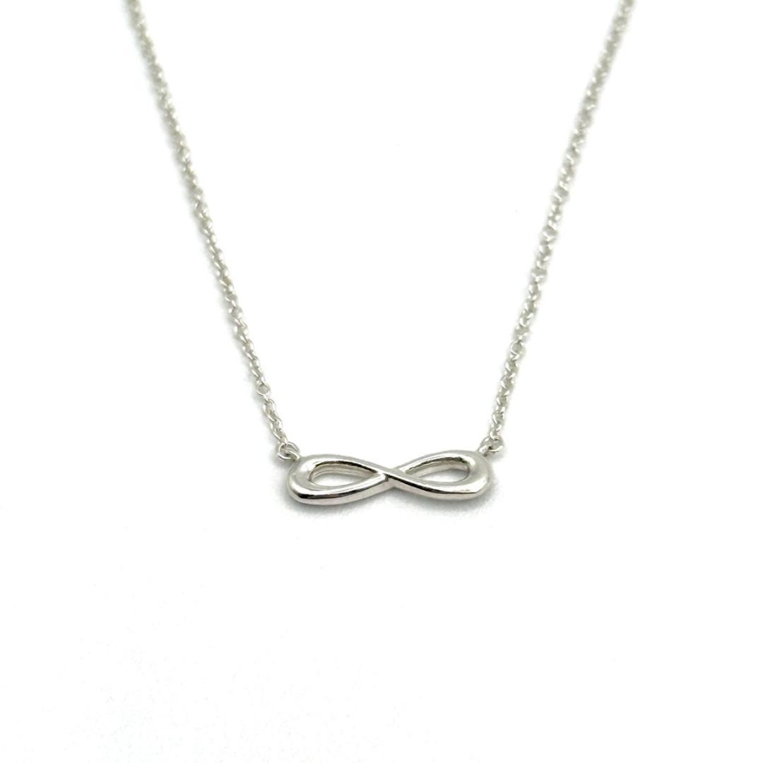 TIFFANY　インフィニティ　ペンダント　シルバーネックレス　Ag925