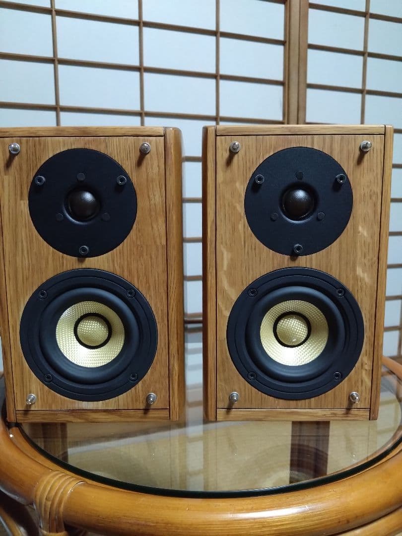 美品Pioneer S-A4SPT-PM スピーカー、ウイスキーモルト木材使用