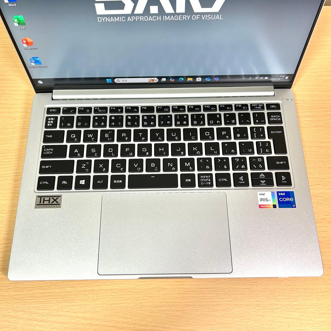 マウスコンピューター DAIV 4P i7 32GB 512GB Office
