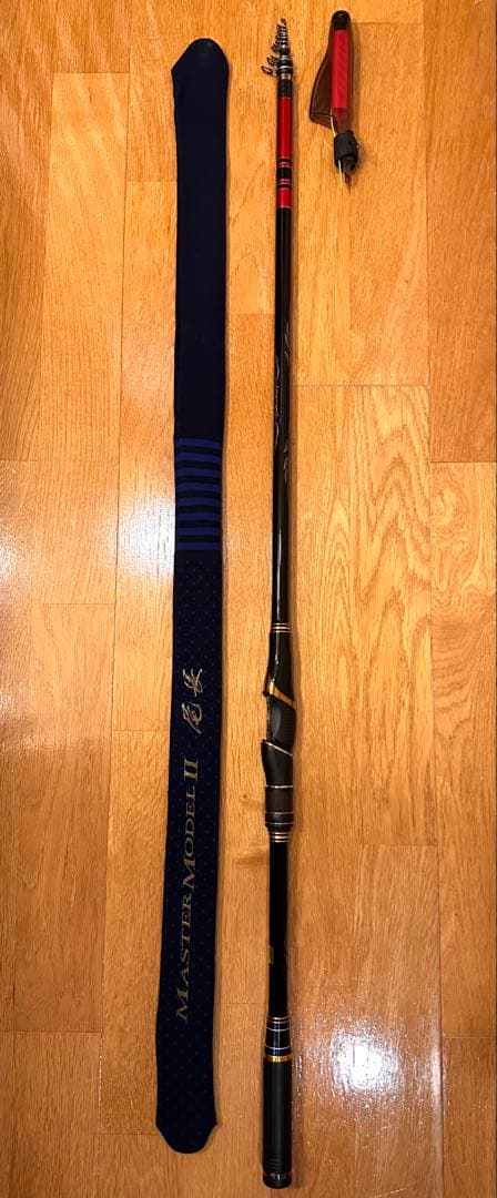 【美品】がまかつマスターモデル2尾長MH-50