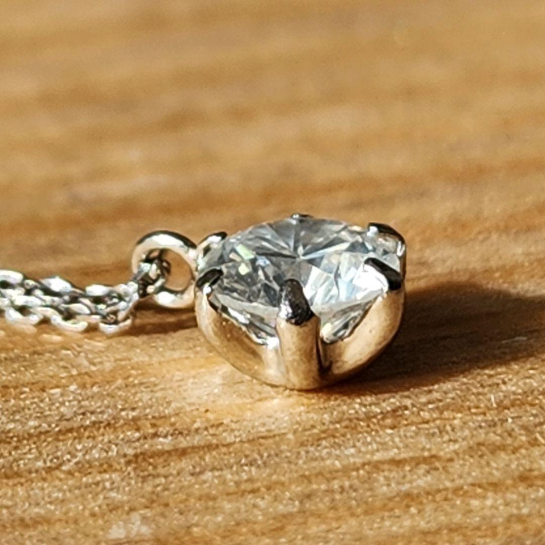 新品 天然ダイヤモンド 0.310ct ネックレス Pt950 Pt850