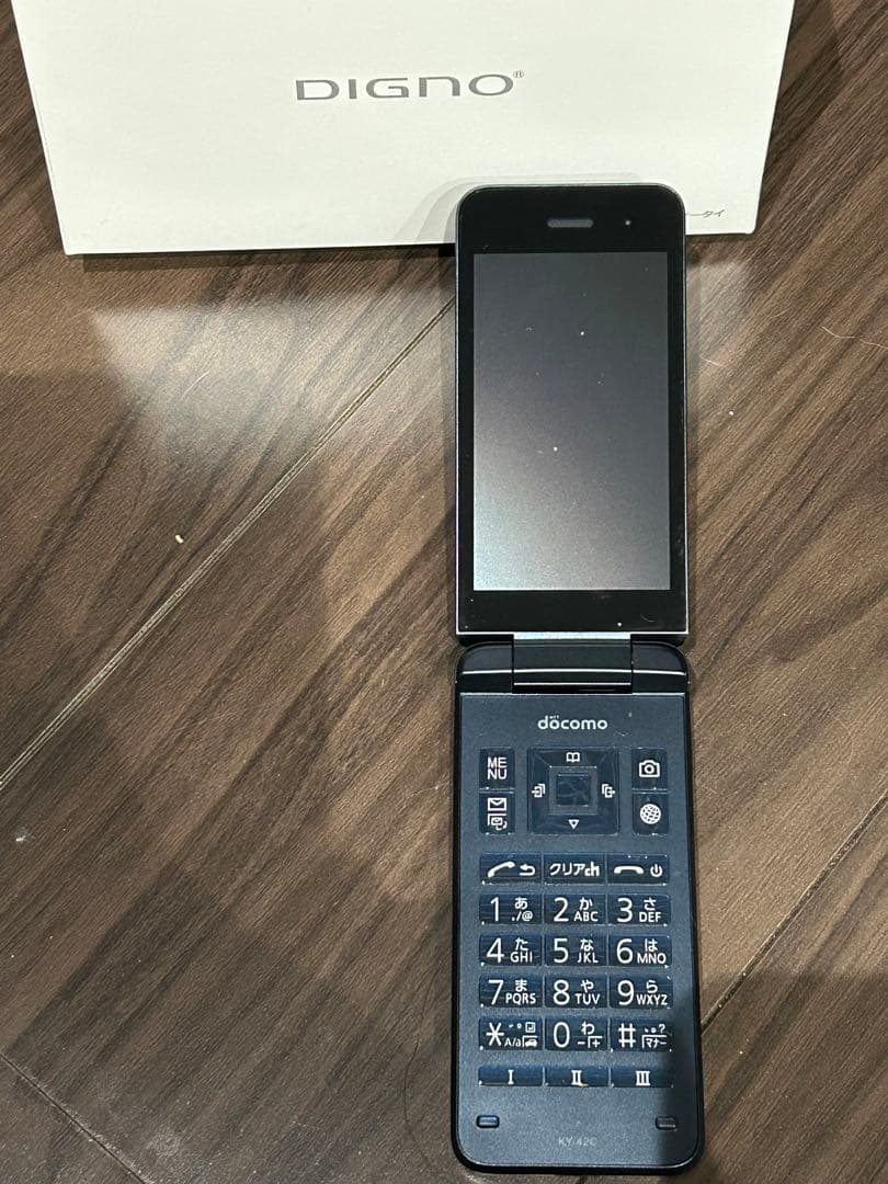 docomo DIGNO KY-42C ブラック 本体