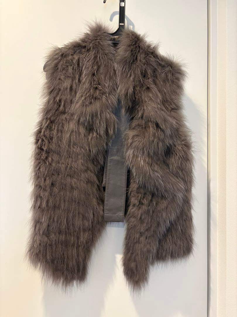 ピンキー&ダイアングレー ファーベスト ノースリーブ　38