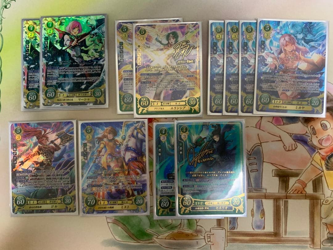 ファイアーエムブレムサイファ 蒼焔の神将 アイク デッキ