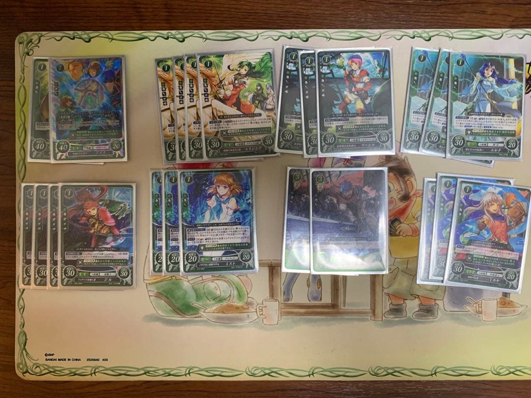 ファイアーエムブレムサイファ 蒼焔の神将 アイク デッキ