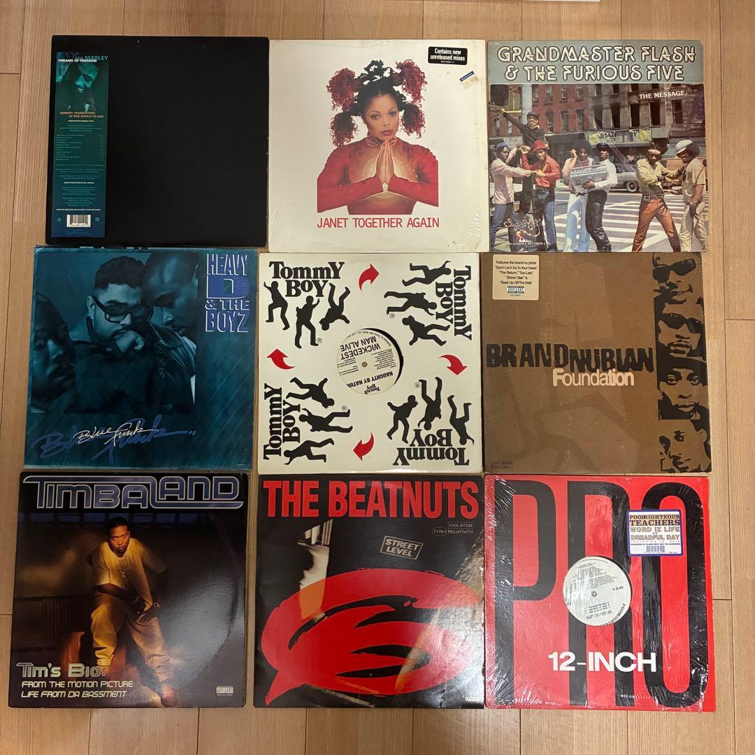 ヒップホップ レコード 72枚セット　おまけ付き