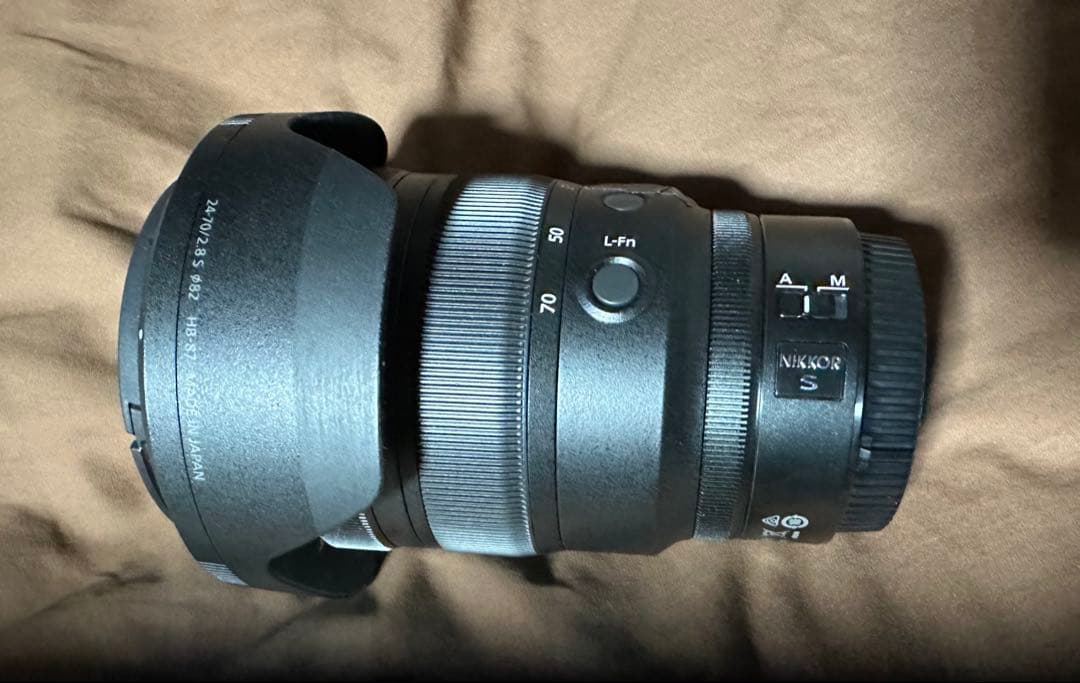 未使用に近い　NIKKOR Z 24-70mm f/2.8 S ズームレンズ