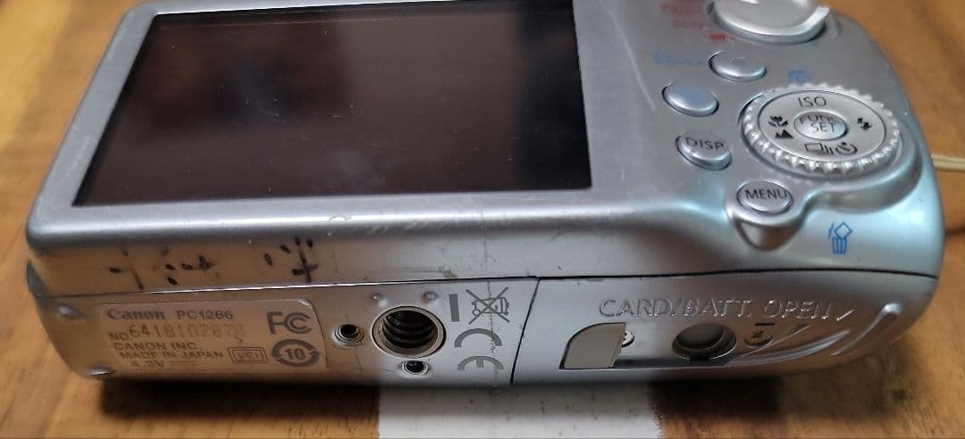 【稼働品】Canon IXY DIGITAL 820 IS