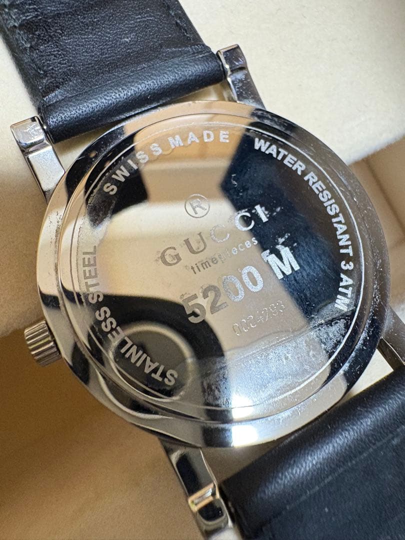 GUCCI グッチ 5200M メンズ クォーツ