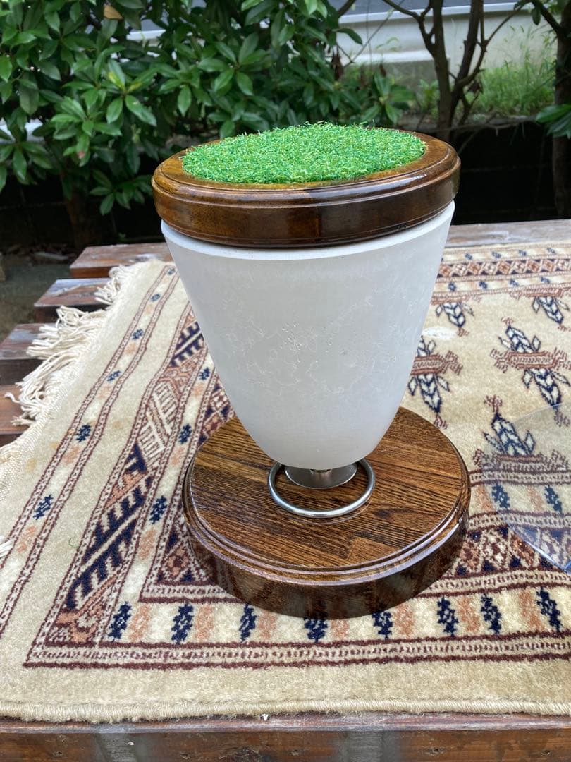 大型猛禽パーチ、ファルコンブロック　Ａ 汚濁防止シート付き