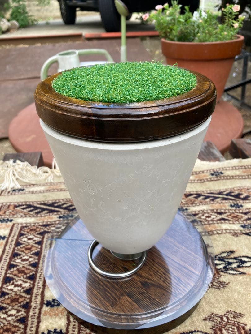 大型猛禽パーチ、ファルコンブロック　Ａ 汚濁防止シート付き