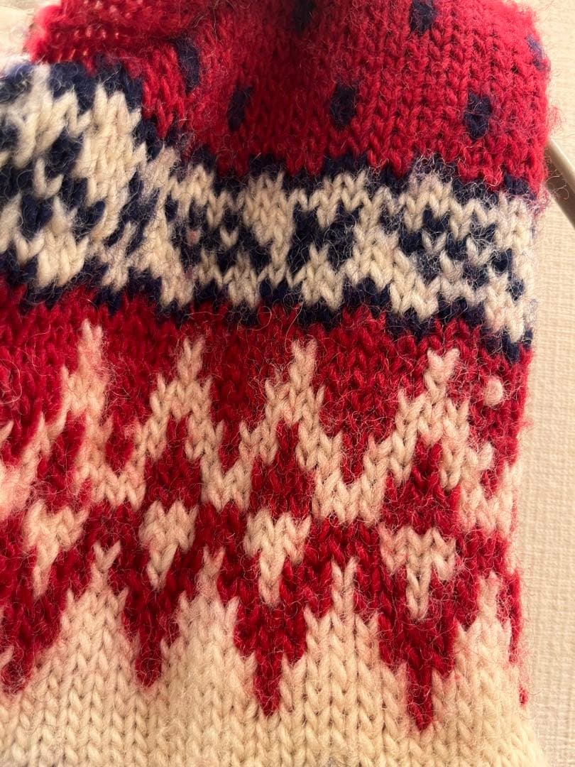 HYSTERIC GLAMOUR フーディ　カウチンベスト　アップルパンダ