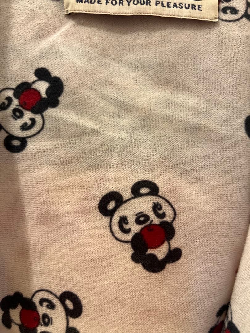 HYSTERIC GLAMOUR フーディ　カウチンベスト　アップルパンダ