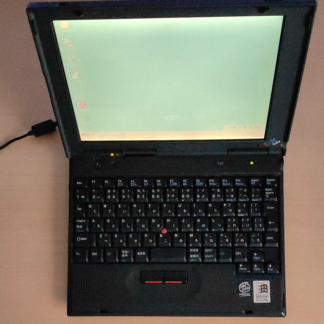 IBM Thinkpad 240 希少品