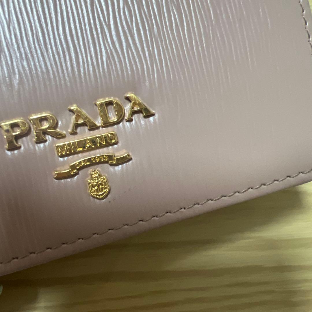 美品 ) PRADA プラダ 名刺入れ カードケース