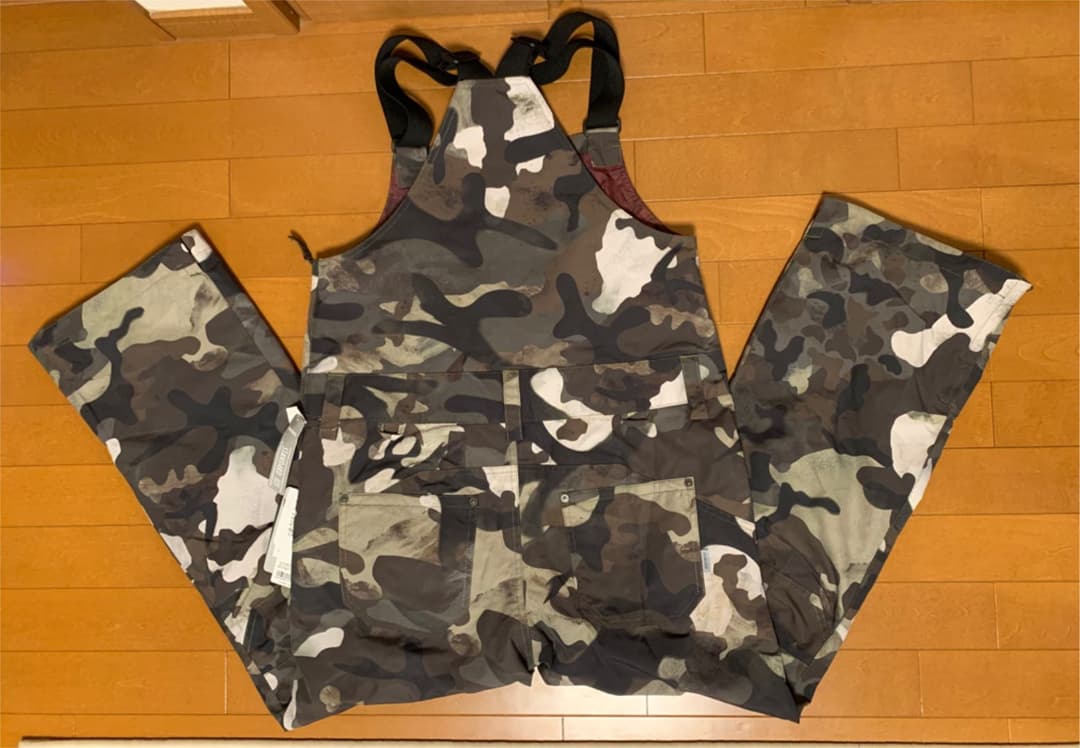 【新品未使用】ESTIVO エスティボ スノーボード ウェア パンツ 迷彩 L