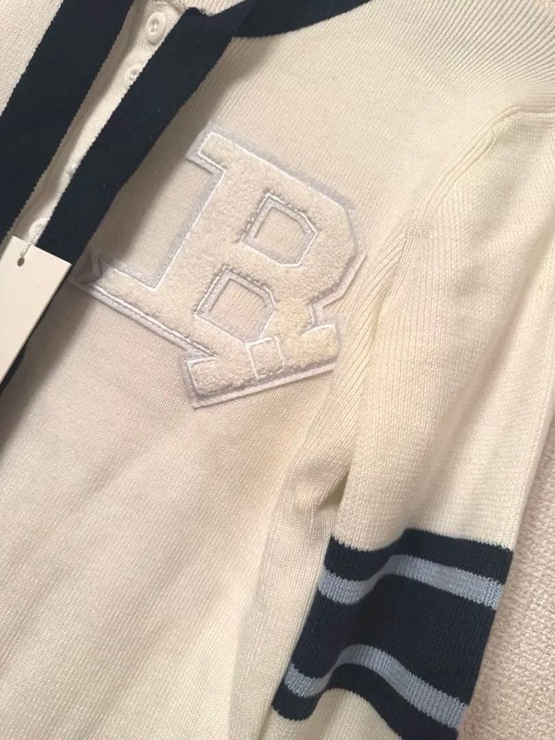 Bibiy. B.CLUB TIE CARDIGAN NAVY 即日発送