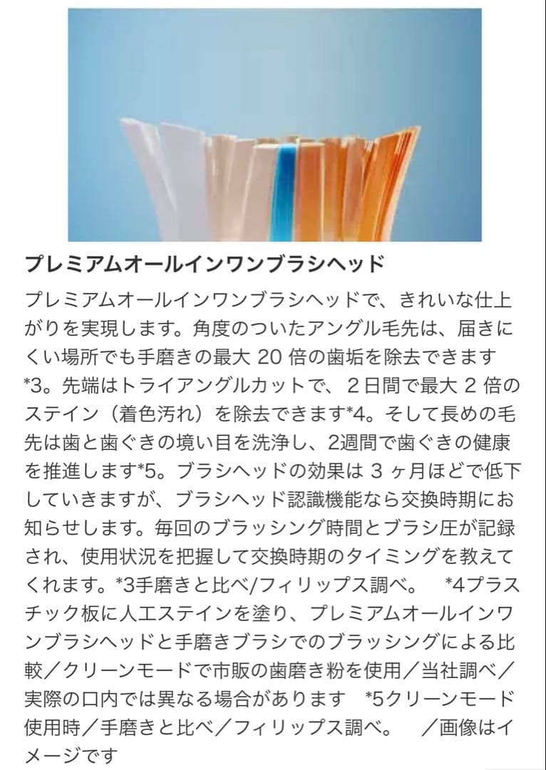 新品　PHILIPS 電動歯ブラシ ダイヤモンドクリーン スマート ホワイト