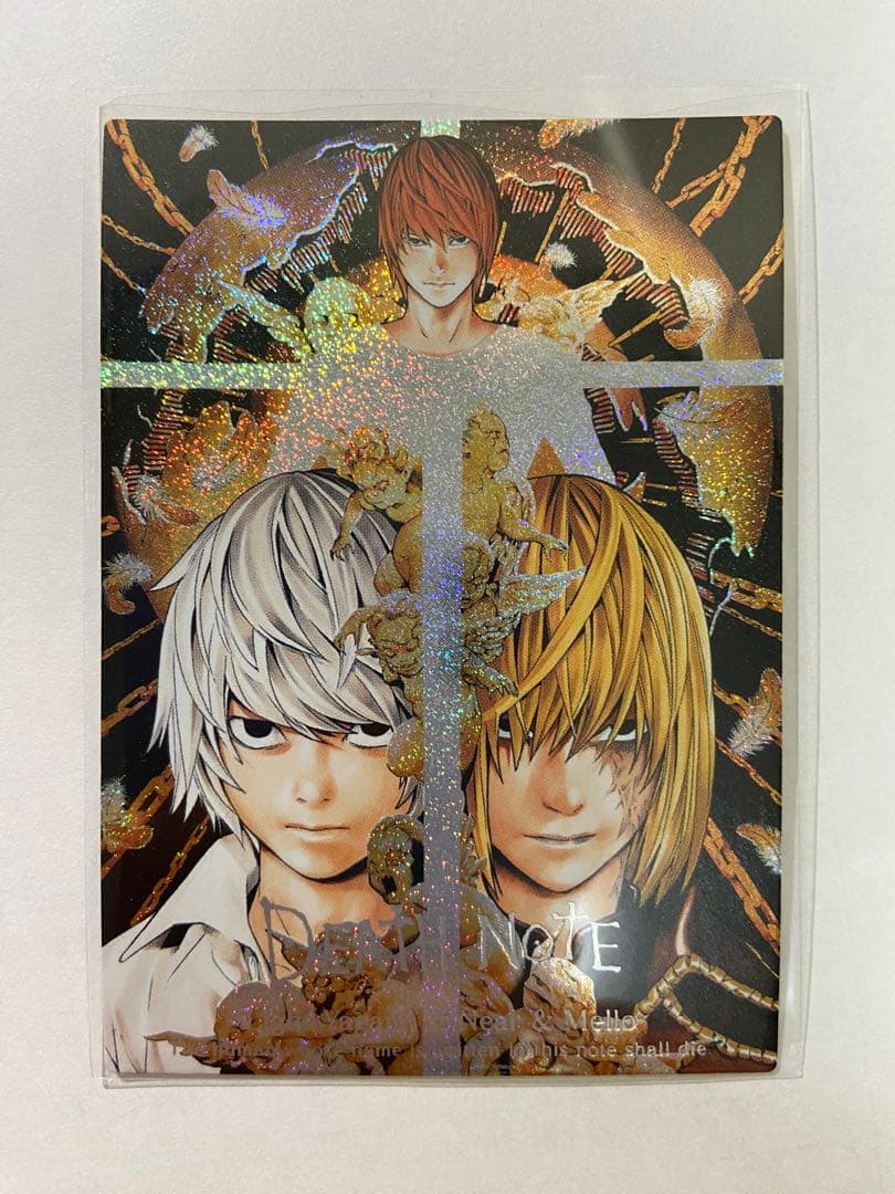 デスノート　スペシャルレアカード　夜神月　L エル　弥 海砂　リューク　レム