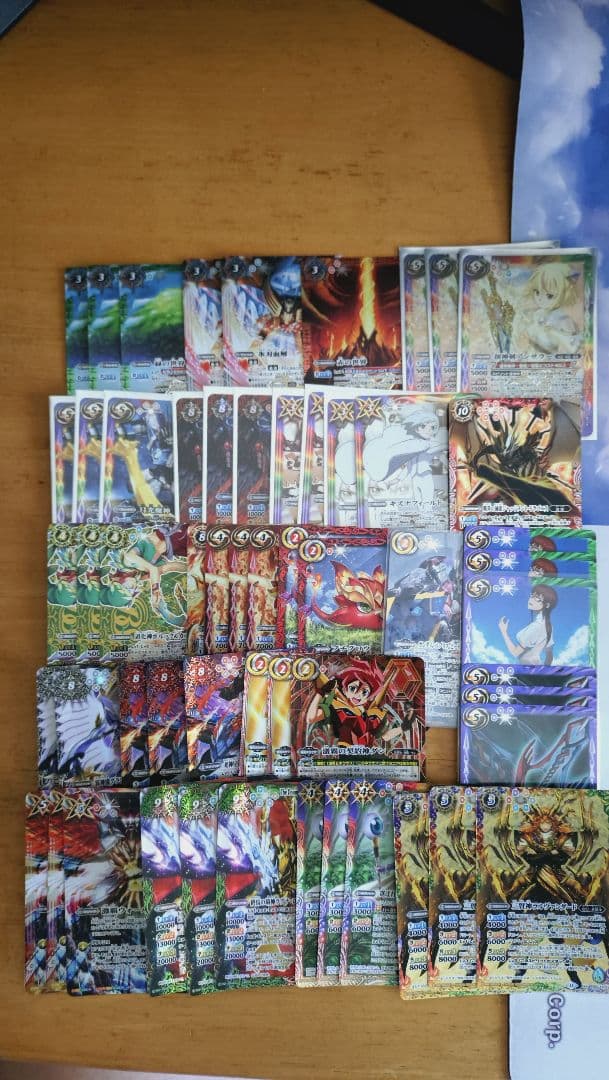【引退品】バトルスピリッツ　デッキ　レアカードまとめ売り