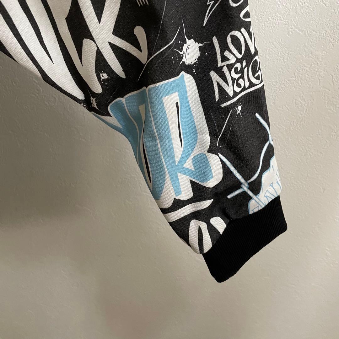 【唯一無二‼️入手困難‼️】インクオーバー グラフィックスウェット XS