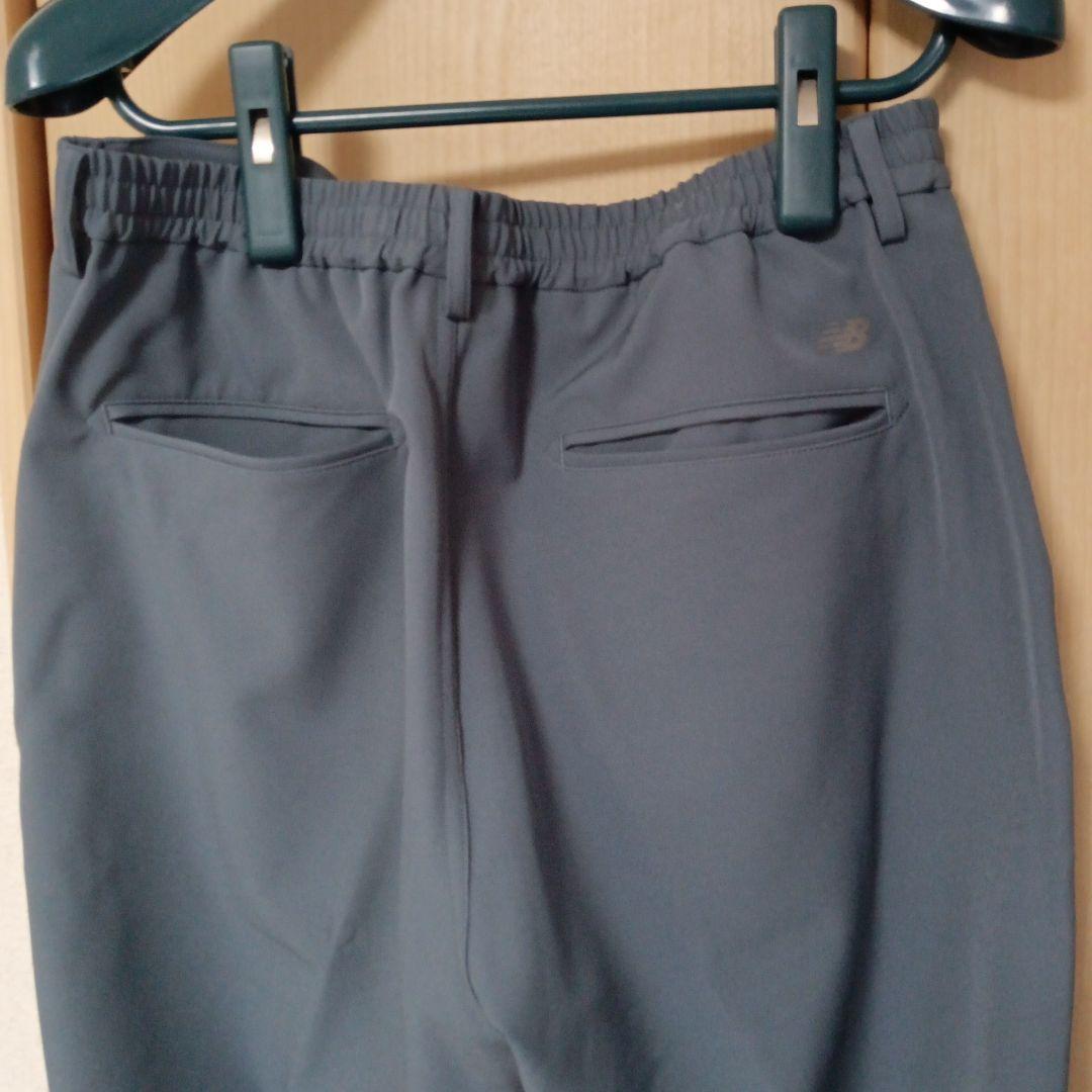 ニューバランス セットアップ　ノーカラージャケット&パンツ グレー