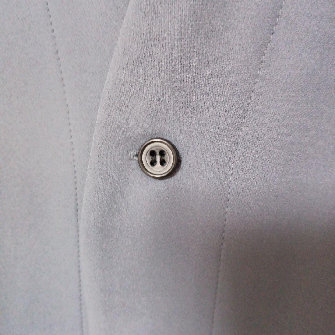 ニューバランス セットアップ　ノーカラージャケット&パンツ グレー