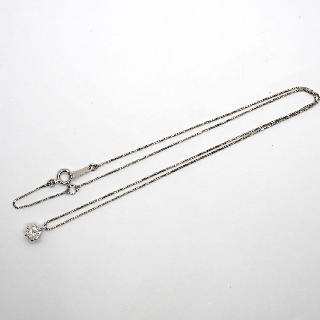 アエリ【ノーブランド】0.46ctダイヤモンドネックレス