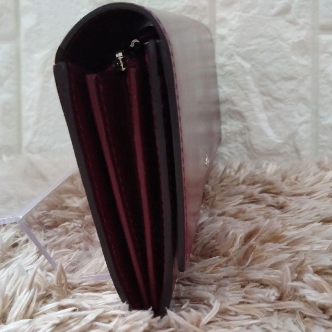 【美品】ヴィヴィアンウエストウッド　ボルドー　長財布　牛革　箱付　ギャランティ付