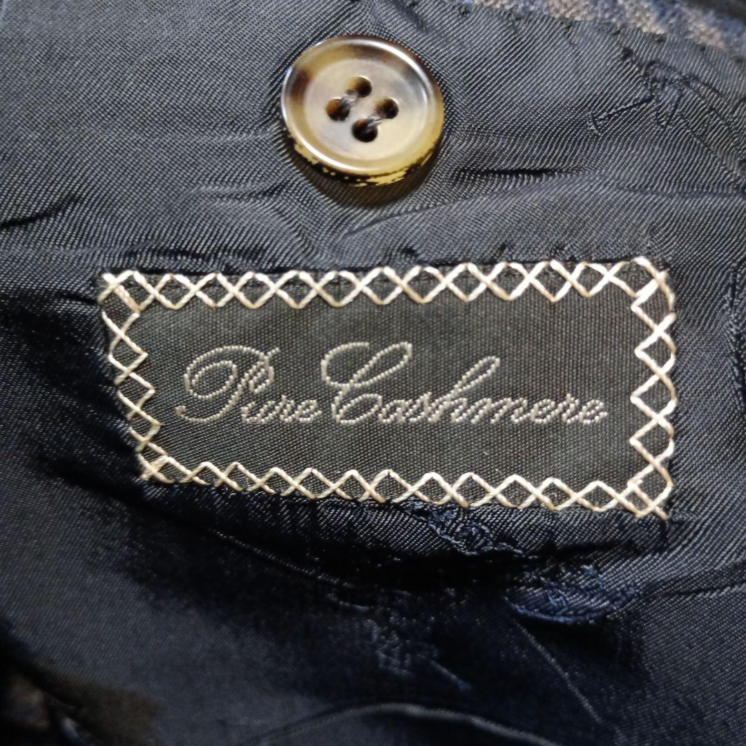 Brioni ブリオーニ チェック柄 カシミヤ テーラードジャケット 44