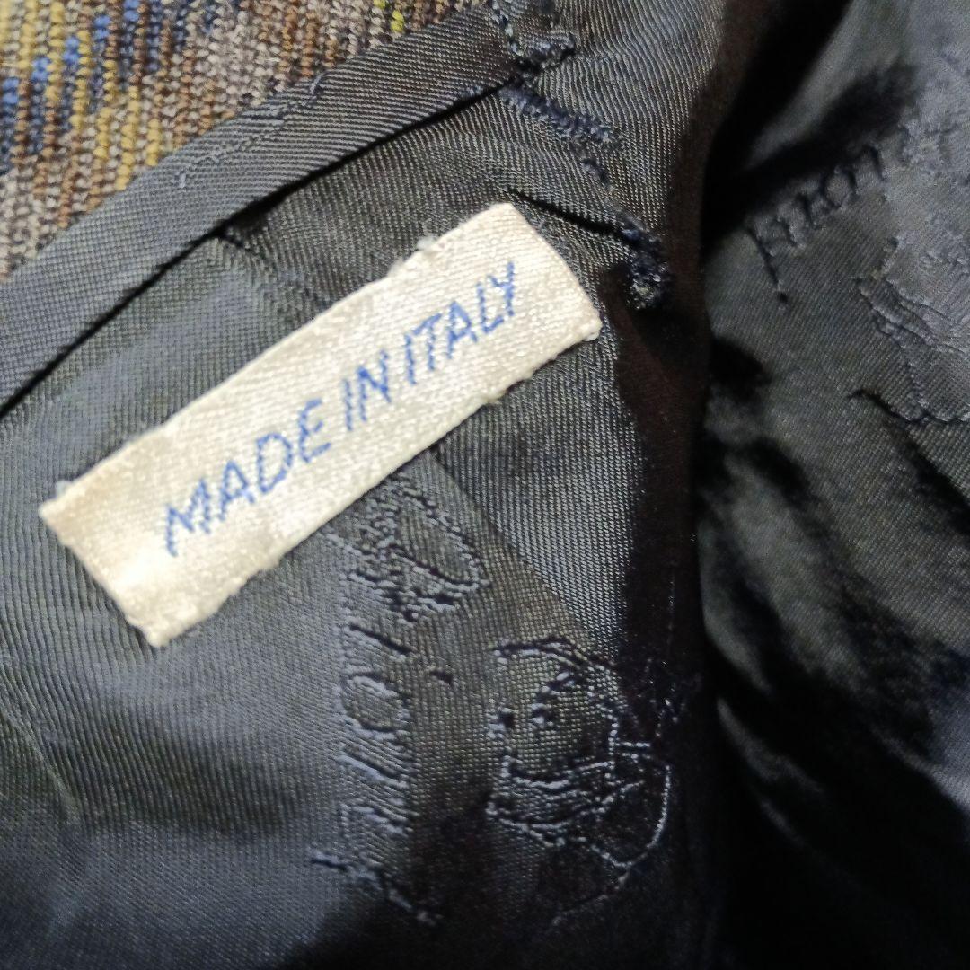 Brioni ブリオーニ チェック柄 カシミヤ テーラードジャケット 44