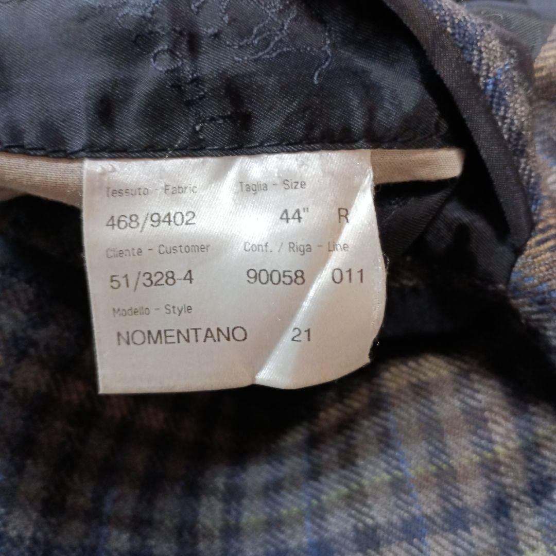 Brioni ブリオーニ チェック柄 カシミヤ テーラードジャケット 44