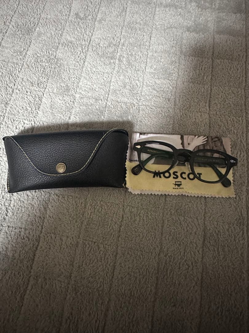 MOSCOT LEMTOSH MP 44 鼻パッド 伊達メガネ サングラス 黒