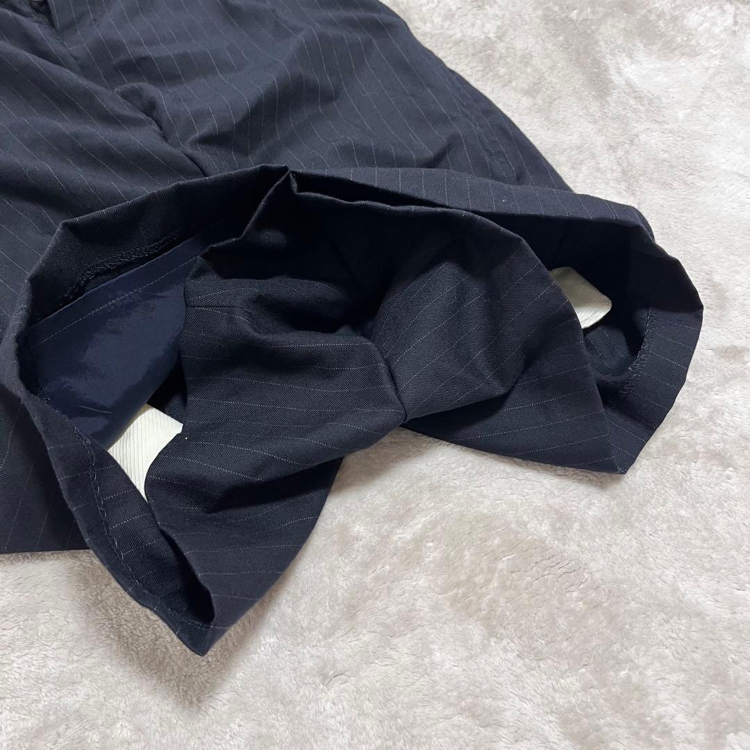 ジュンヤワタナベ コムデギャルソン ウール　ストライプ　変形　ショートパンツ