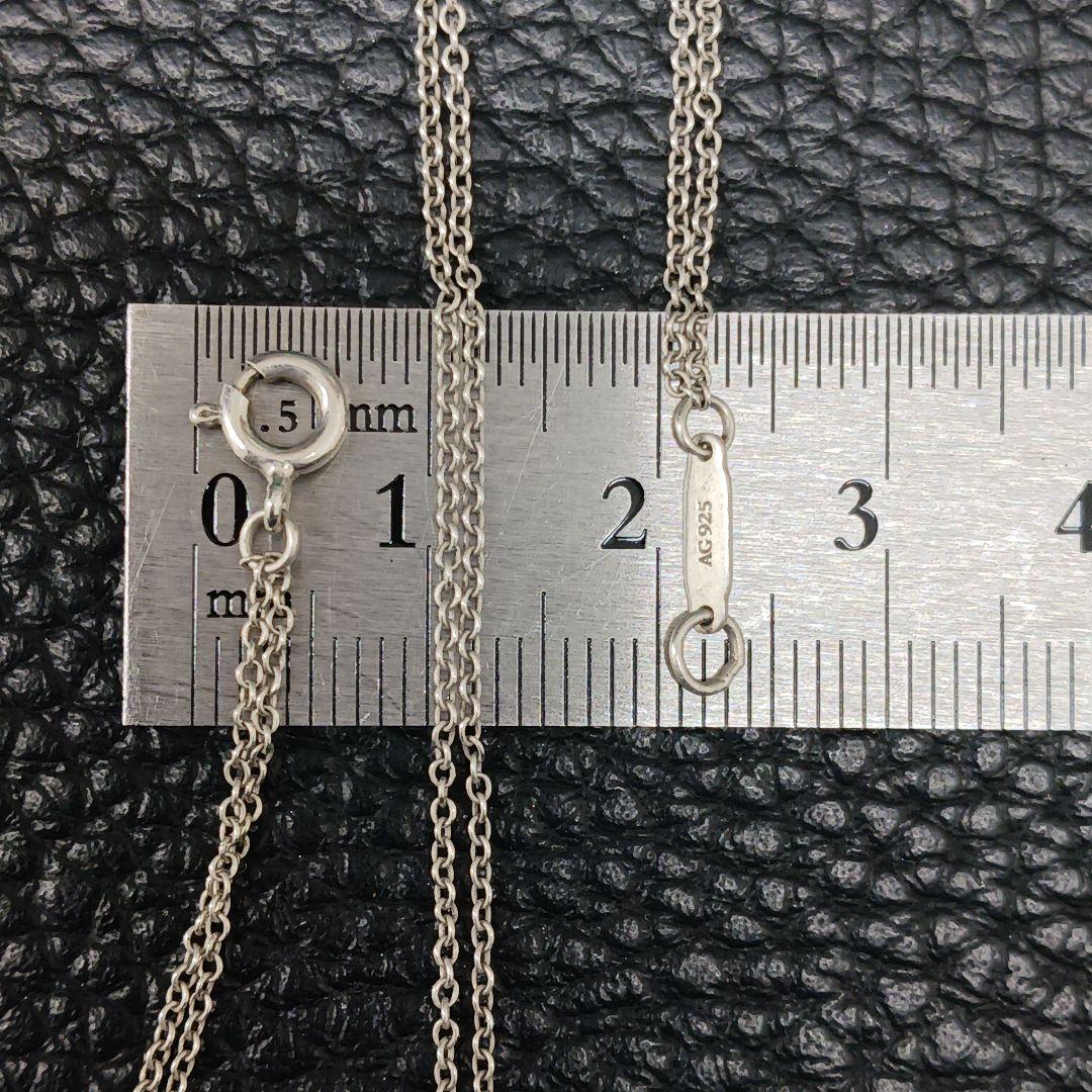 (C) Tiffany& Co. リターントゥハート ダブルチェーン ネックレス