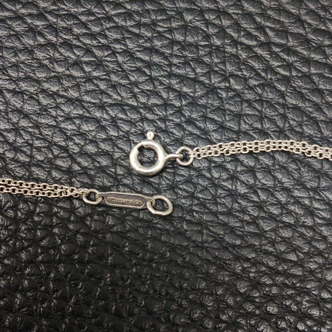 (C) Tiffany& Co. リターントゥハート ダブルチェーン ネックレス