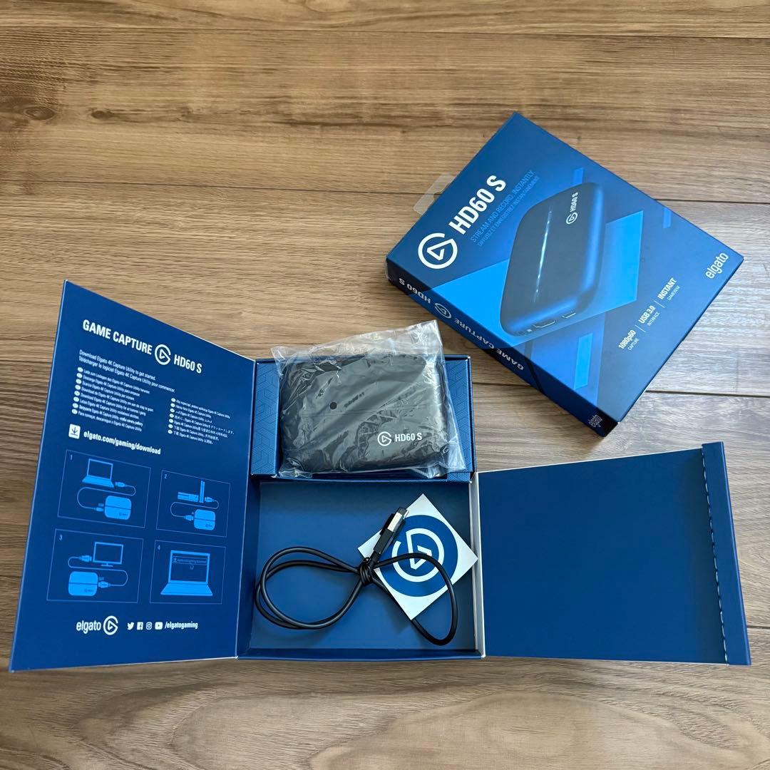 Elgato HD60s 新品同様　外付けキャプチャーカード　キャプチャーボード