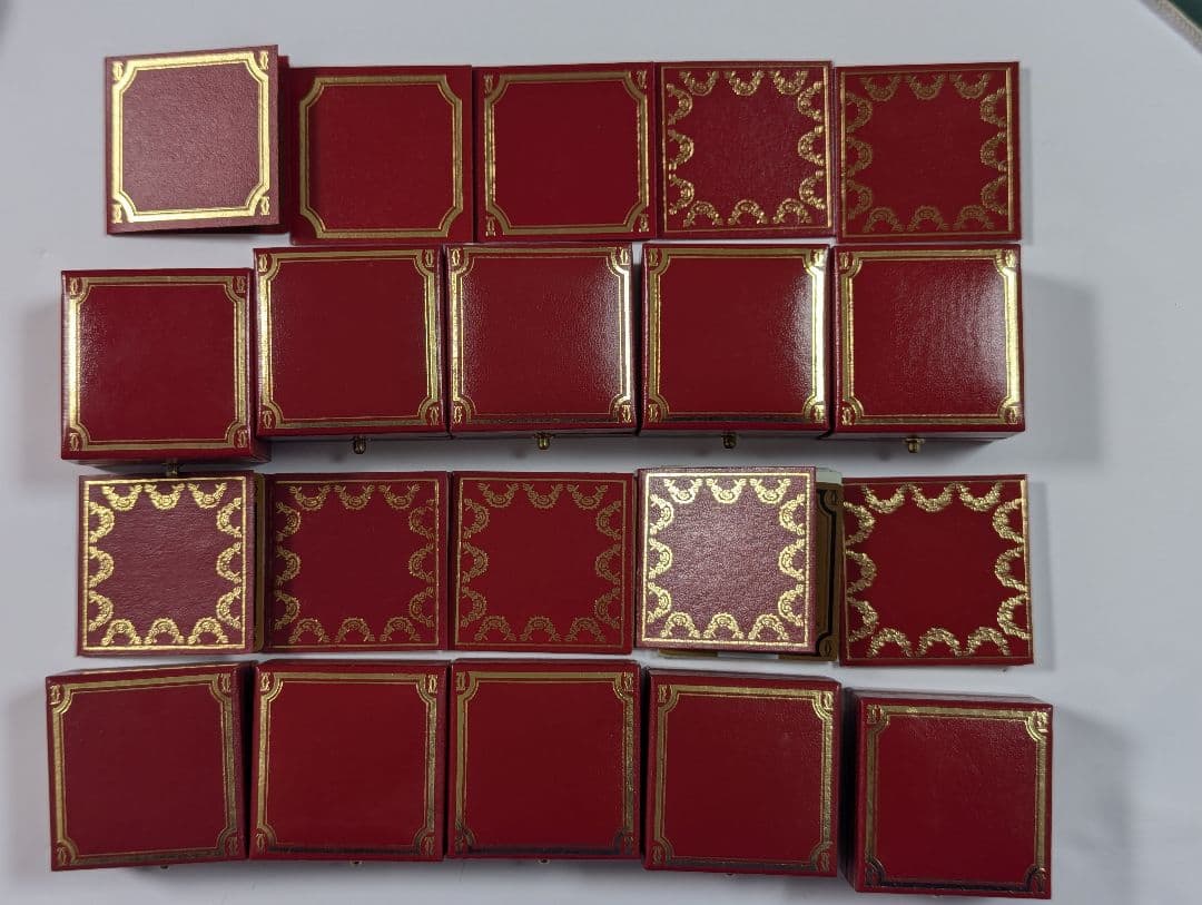 カルティエリングケース　25個セット　空箱