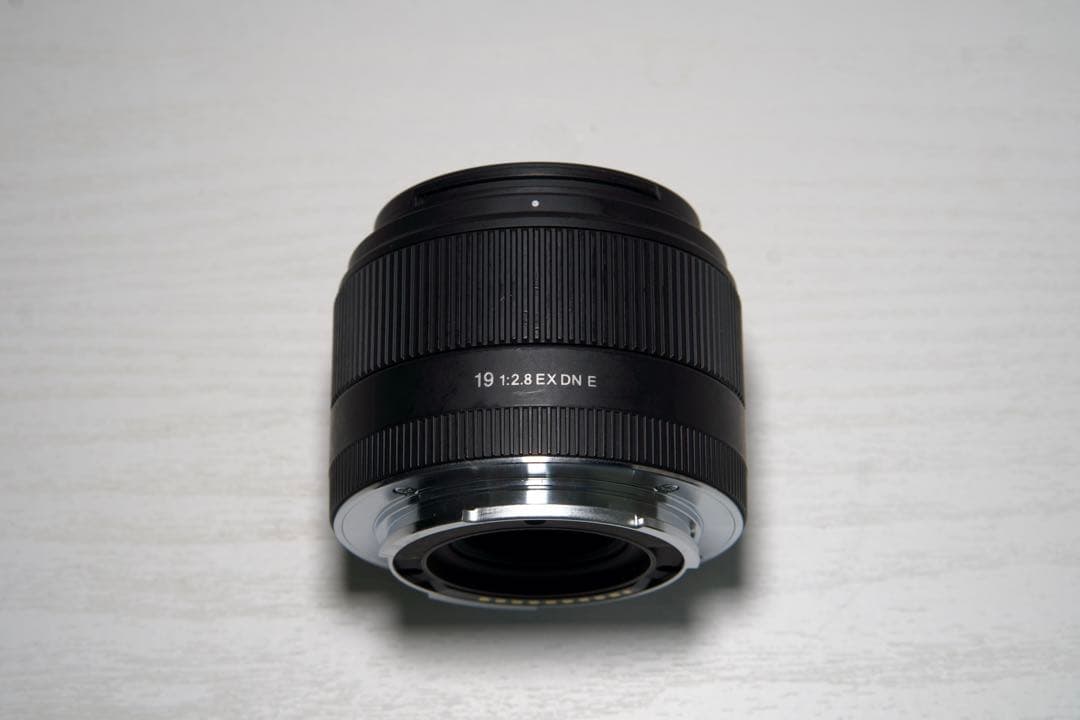 Sigma 19mm F2.8 EX DN（Eマウント用）