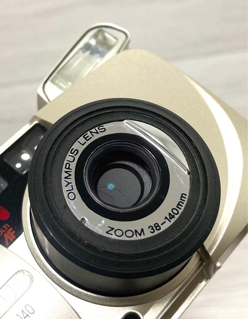 『動作確認済み』OLYMPUS μ 【mju】ZOOM 140 フィルムカメラ