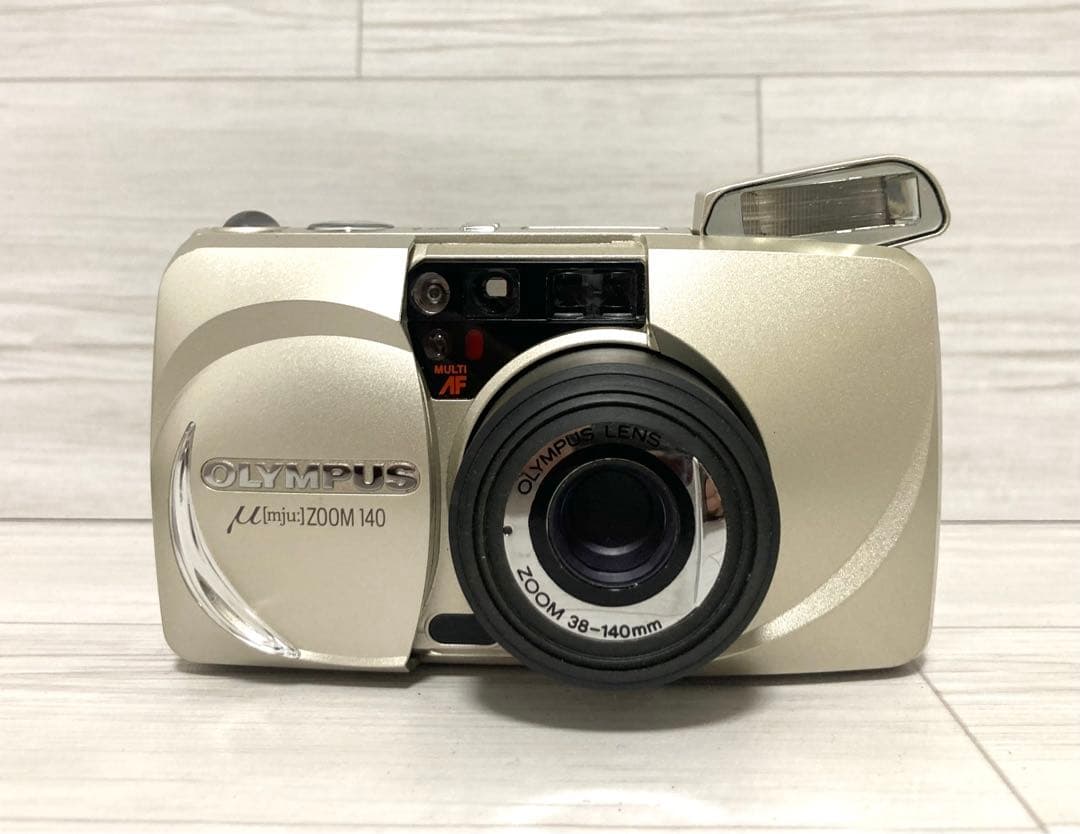 『動作確認済み』OLYMPUS μ 【mju】ZOOM 140 フィルムカメラ