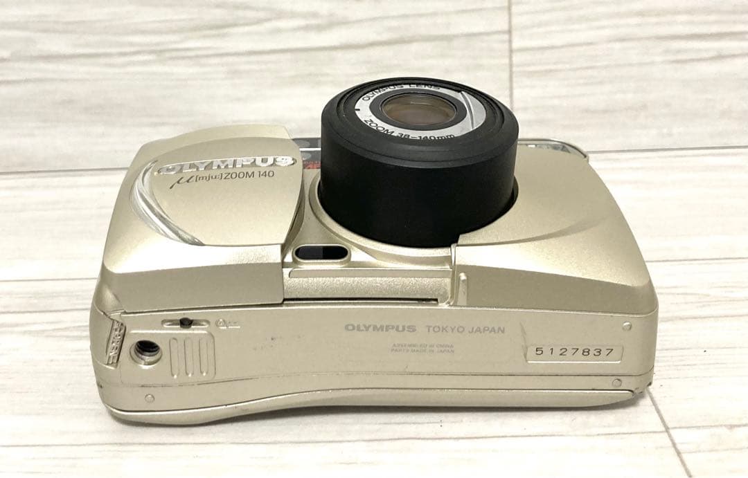 『動作確認済み』OLYMPUS μ 【mju】ZOOM 140 フィルムカメラ