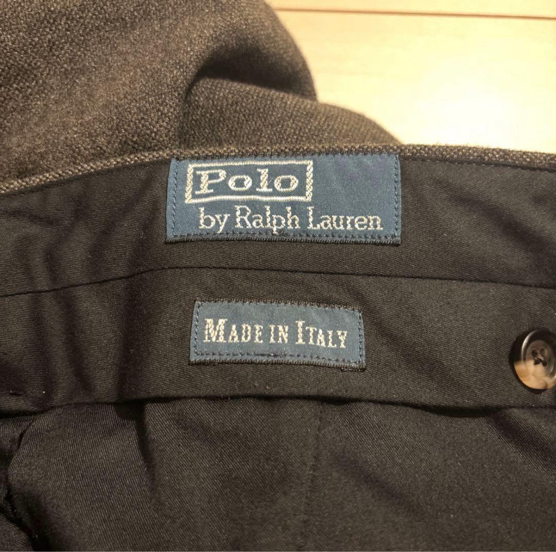 パンツ 90s Polo Ralph Lauren wool slacks Italy