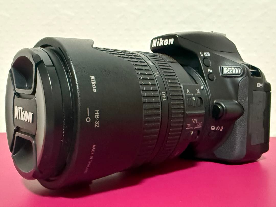 Nikon D5500 18-140mm + レンズ2本